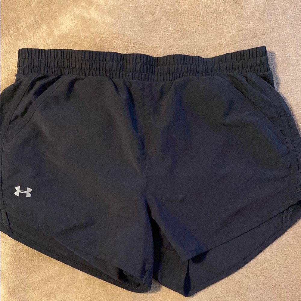Under Armour Black Swim Trunks